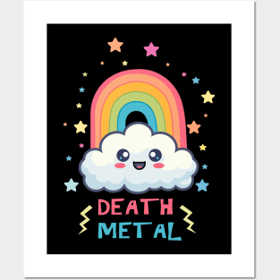 Death Metal Cloud Posters and Art